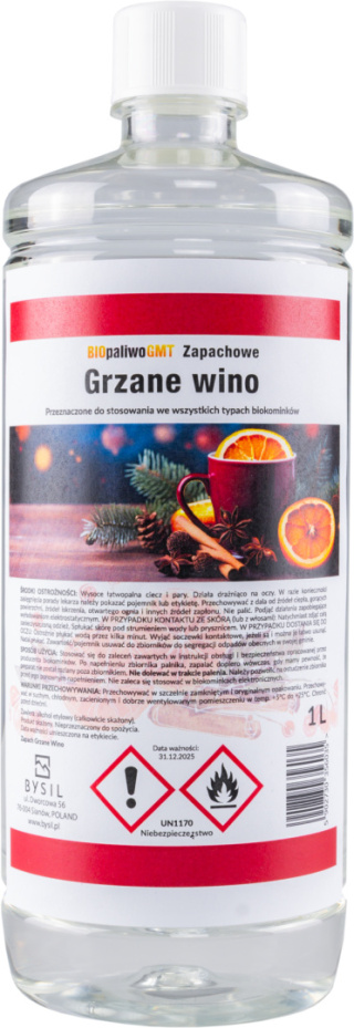 BIOPALIWO ZAPACHOWE 1L GRZANE WINO