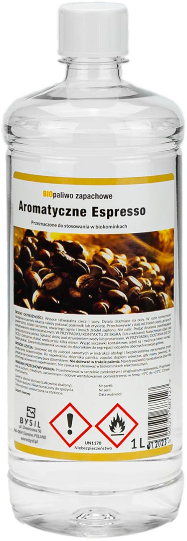 BIOPALIWO ZAPACHOWE 1L AROMATYCZNE ESPRESSO