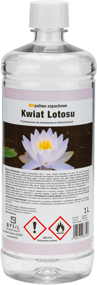 BIOPALIWO ZAPACHOWE 1L KWIAT LOTOSU