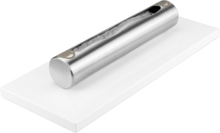 BIOKOMINEK WOLNOSTOJĄCY STAINLESS BIAŁY POŁYSK