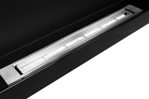 BIOKOMINEK WISZĄCY 900X400 CZARNY POŁYSK