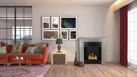 BIOKOMINEK CONCRETE LOFT