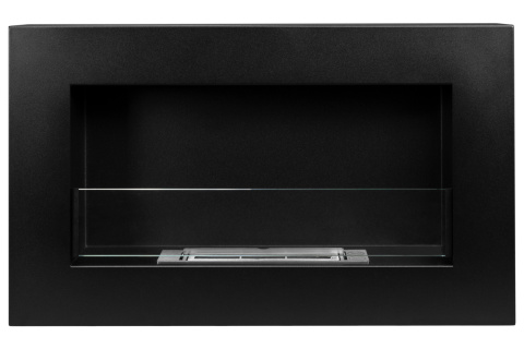 BIOKOMINEK WISZĄCY Z SZYBĄ 650X400 BOX CZARNY MAT BIOKOMINEK WISZĄCY Z SZYBĄ 650X400 BOX CZARNY MAT