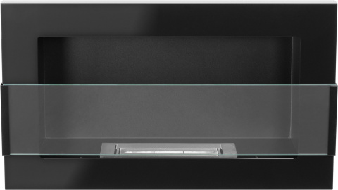 BIOKOMINEK WISZĄCY Z SZYBĄ 650X400 CZARNY POŁYSK BIOKOMINEK WISZĄCY Z SZYBĄ 650X400 CZARNY POŁYSK