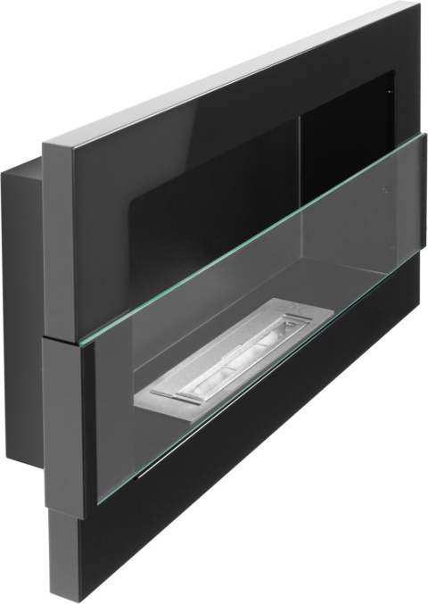 BIOKOMINEK WISZĄCY Z SZYBĄ 650X400 CZARNY POŁYSK BIOKOMINEK WISZĄCY Z SZYBĄ 650X400 CZARNY POŁYSK
