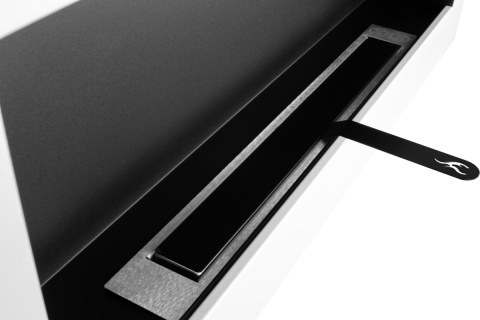 BIOKOMINEK WISZĄCY 900X400 BOX BIAŁY MAT